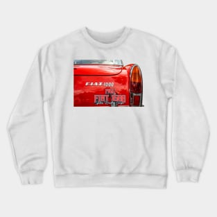 1966 Fiat 1500 Spider Hardtop Coupe Crewneck Sweatshirt